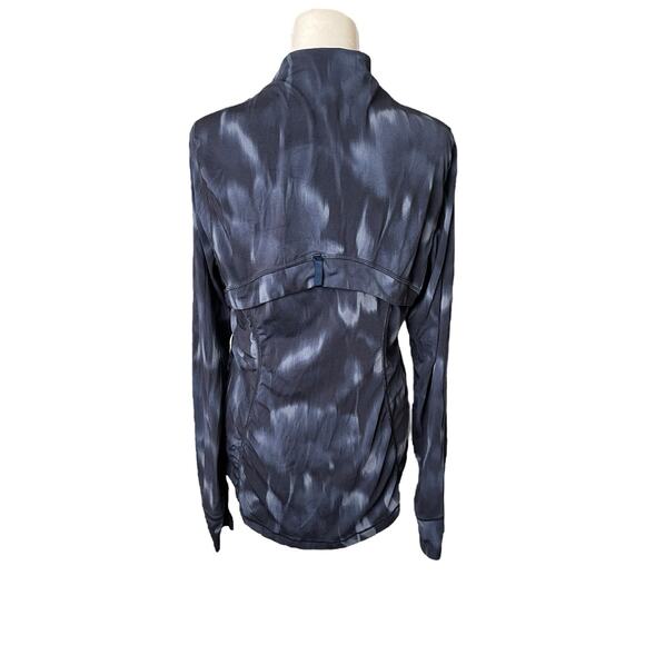 Member's Mark XL Zen Active Jacket Blue Tie Dye Full Zip Pockets Workout - Picture 9 of 10
